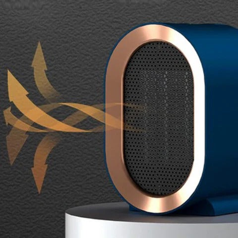 Compact Electric Space Heater | Energy Efficient Ceramic Heater with Timer | Quick Warmth for Small Spaces