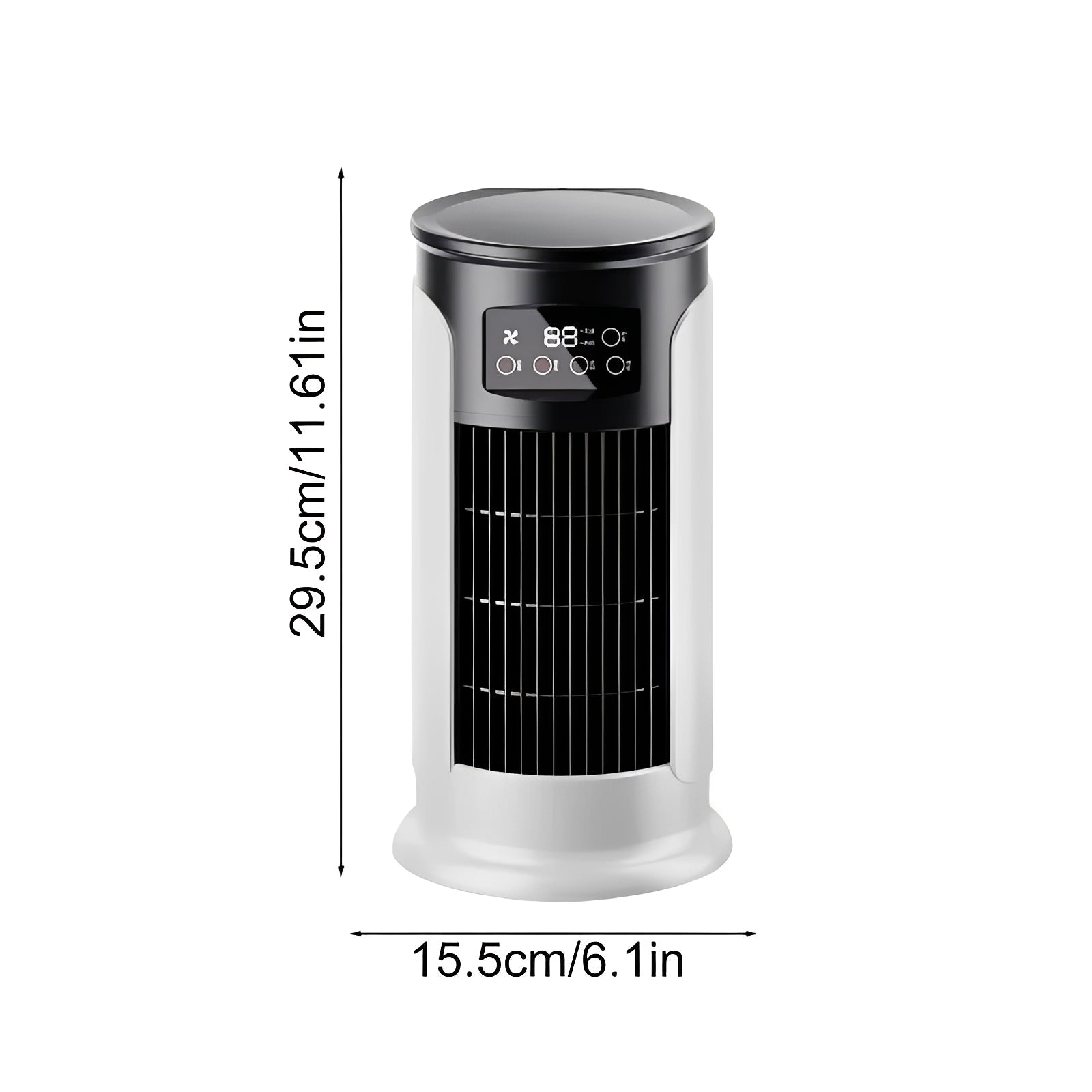 Compact Evaporative Cooling Fan | Low Noise Operation with Adjustable Timer for Personal Comfort