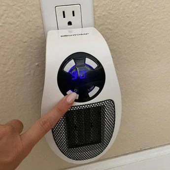 Compact Heating Unit | Portable Electric Heater with Programmable Timer | Efficient Warmth for Small Spaces