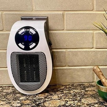 Compact Heating Unit | Portable Electric Heater with Programmable Timer | Efficient Warmth for Small Spaces