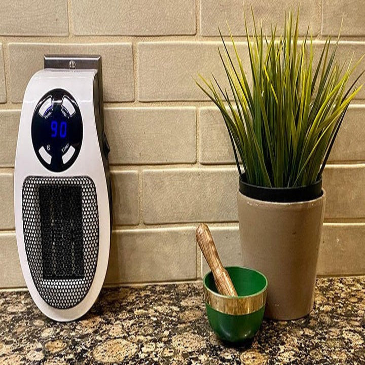 Compact Heating Unit | Portable Electric Heater with Programmable Timer | Efficient Warmth for Small Spaces