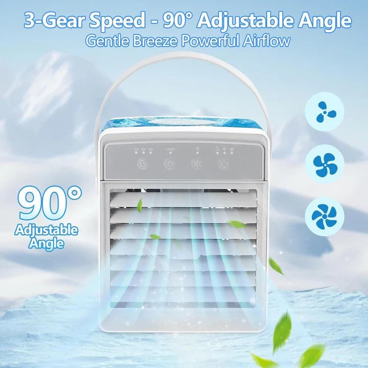Cool Breeze | Evaporative Air Cooler with Adjustable Fan Settings | Portable Design for Personal Comfort