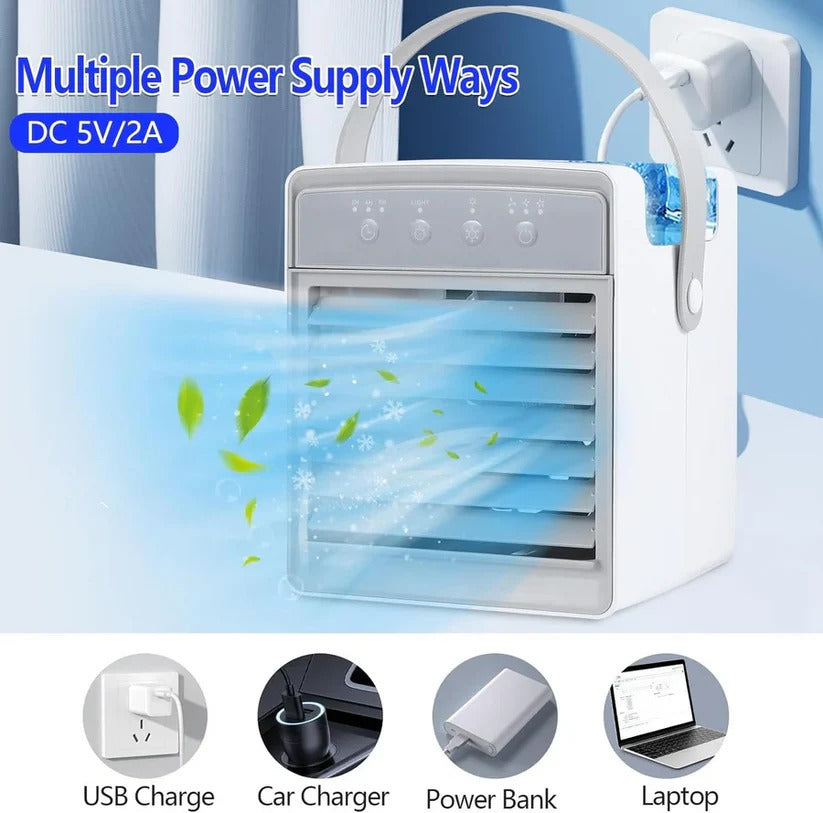 Cool Breeze | Evaporative Air Cooler with Adjustable Fan Settings | Portable Design for Personal Comfort