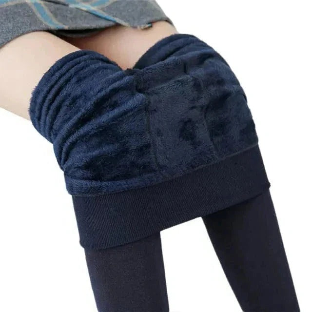Women’s Fleece Lined Leggings High Waist Design
