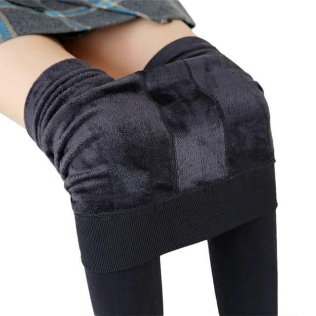 Women’s Fleece Lined Leggings High Waist Design