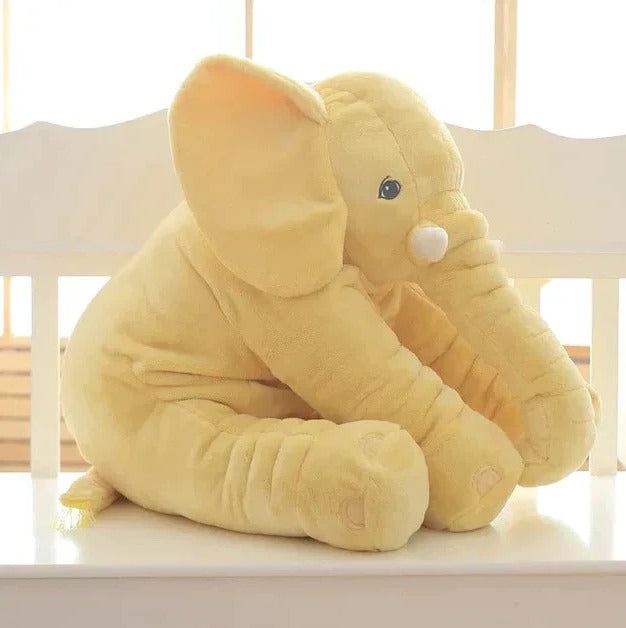 Cuddle Buddy | Baby Pillow with Ultra-Soft Plush Material | Adorable Elephant Design for Comfort and Snuggles