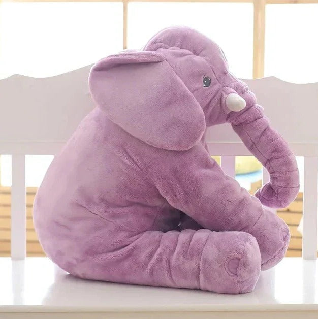 Cuddle Buddy | Baby Pillow with Ultra-Soft Plush Material | Adorable Elephant Design for Comfort and Snuggles