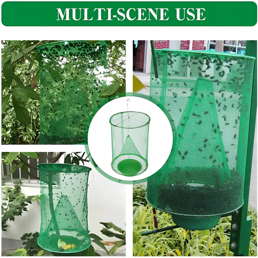 Indoor Fly Trap Reusable Catcher Device