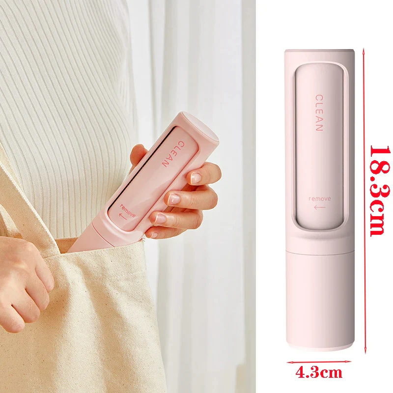 Reusable Lint Roller Self-Cleaning Pet Hair Tool