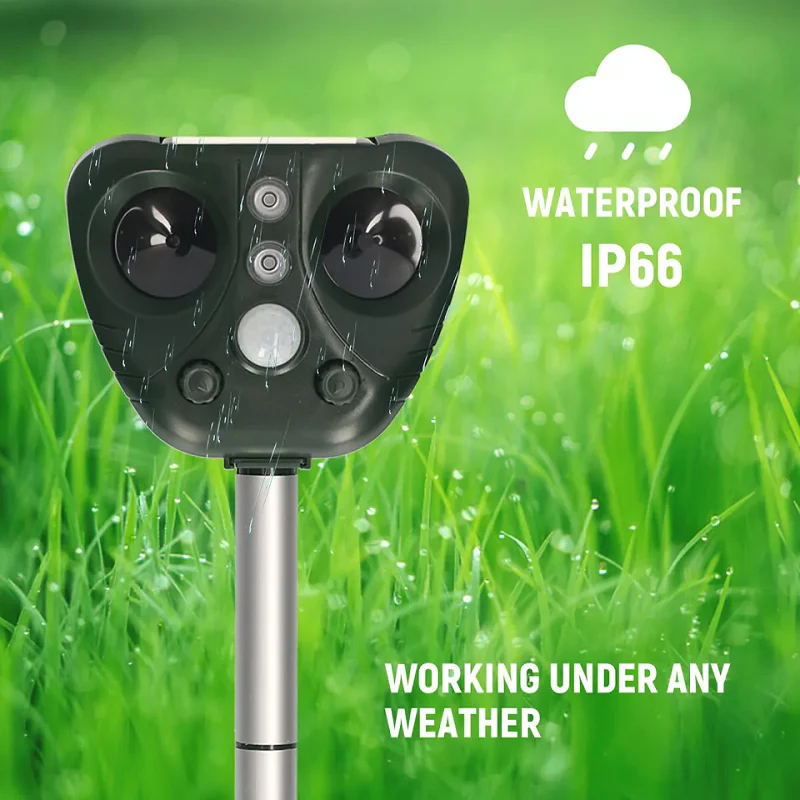 Ultrasonic Bird Device Solar & USB Powered