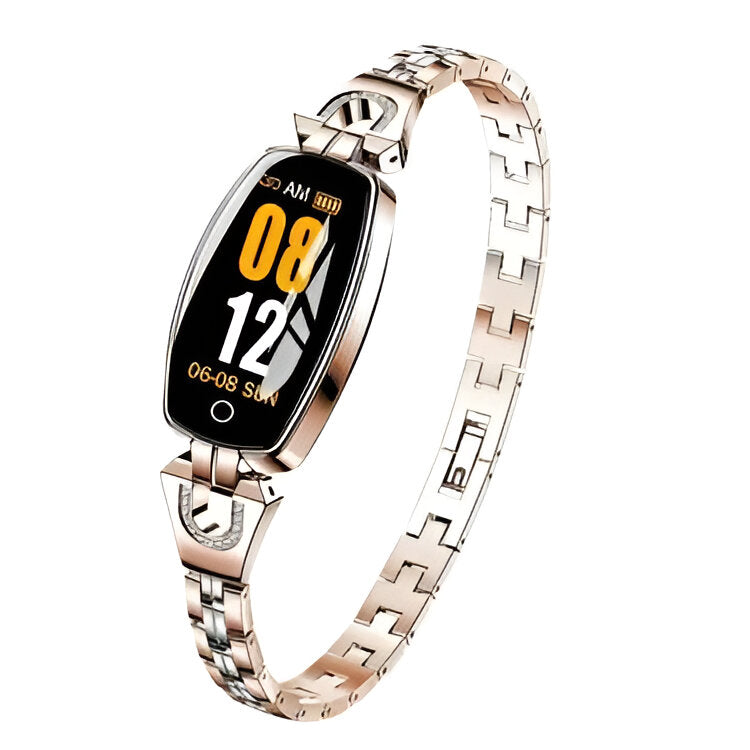 Elegant Fitness Tracker | Smart Bracelet with Heart Rate Monitoring | Stylish Accessory for Wellness Tracking