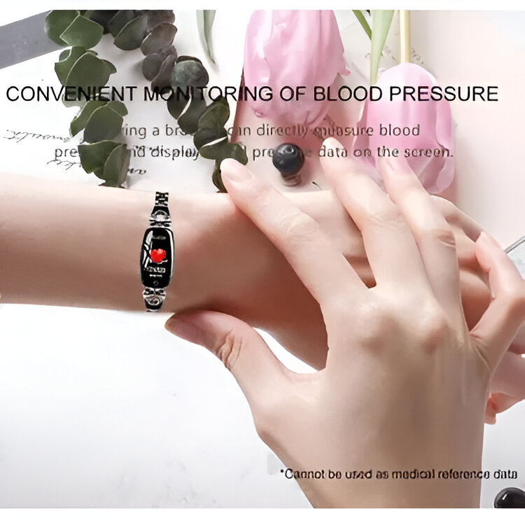 Elegant Fitness Tracker | Smart Bracelet with Heart Rate Monitoring | Stylish Accessory for Wellness Tracking