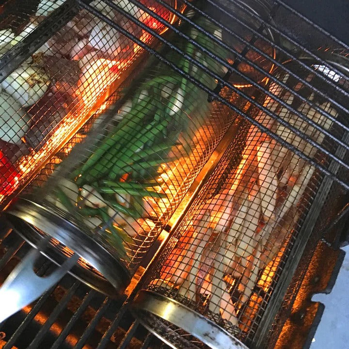 Grill Basket Stainless Steel Cooking Basket
