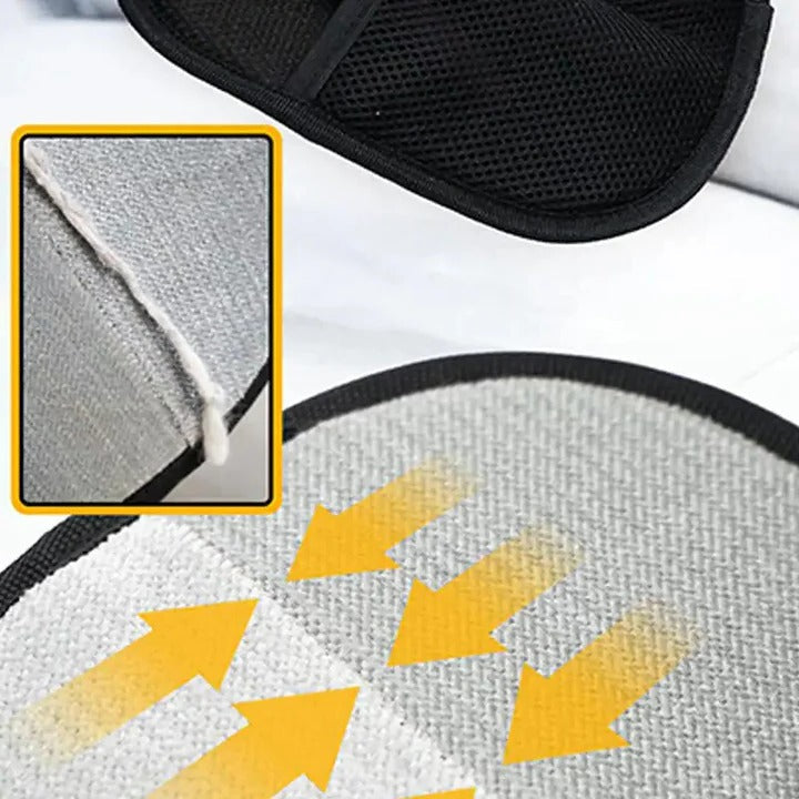 Dog Grooming Gloves Double-Sided Soft Bristles