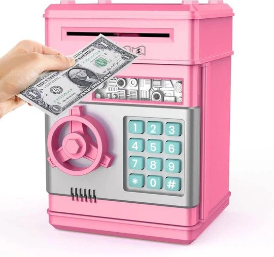 Interactive ATM Piggy Bank for Kids with Code Lock & Audio Prompts | Fun Money Management Tool