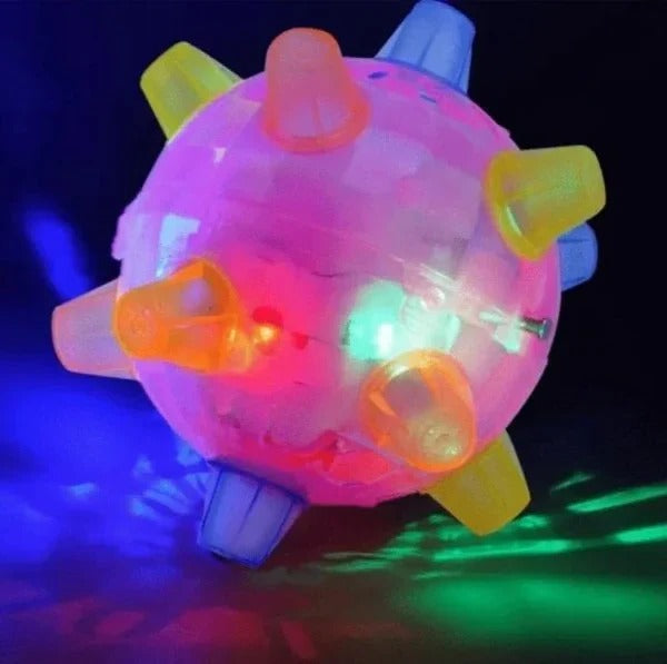 Interactive Jumping Dog Toy Automatic Bouncing Ball for Endless Fun