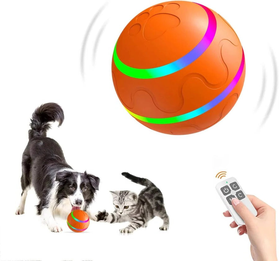 Interactive Pet Toy Ball Remote Control Device