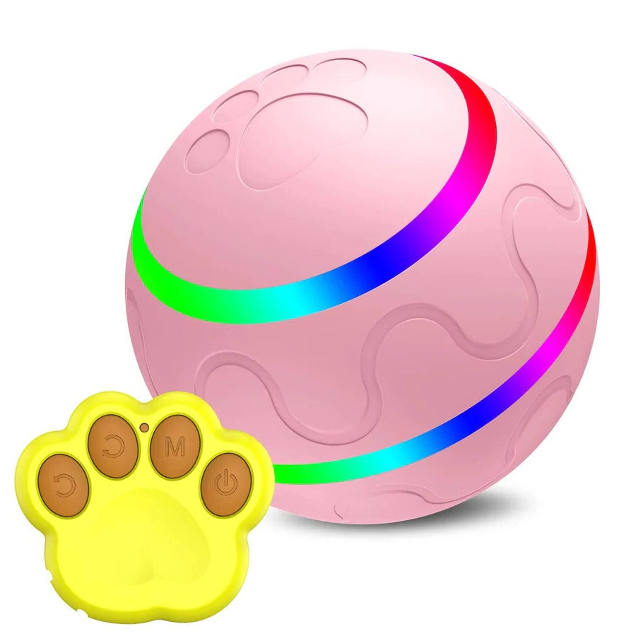 Interactive Pet Toy Ball Remote Control Device