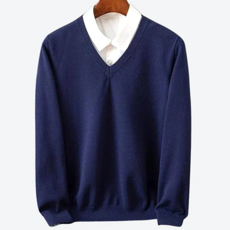 Men’s Cashmere Sweater  Knit Pullover