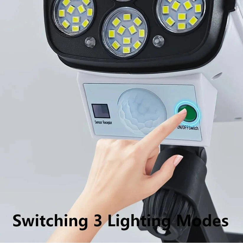 Outdoor Solar Floodlight LED Motion Sensor Light
