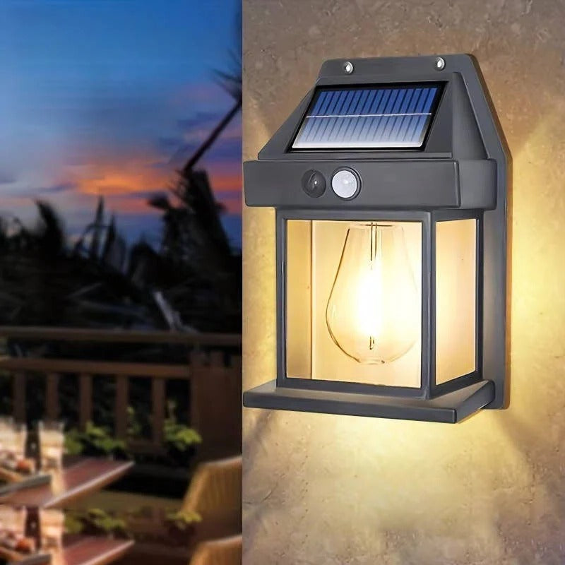 Outdoor Wall Light Solar Motion Sensor Lamp