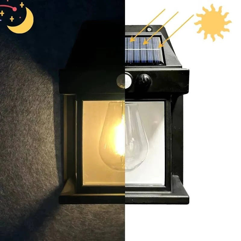 Outdoor Wall Light Solar Motion Sensor Lamp