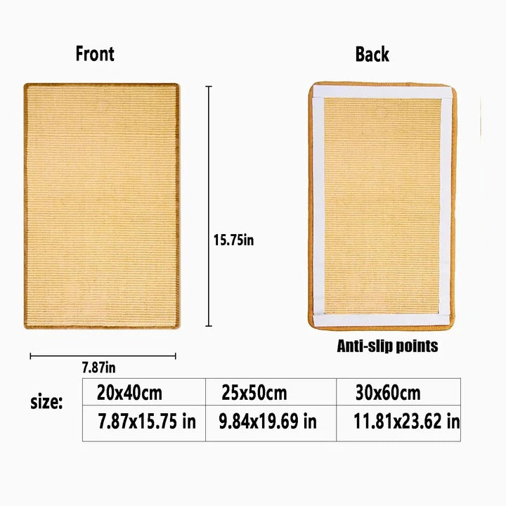 Cat Scratching Post Natural Sisal Material