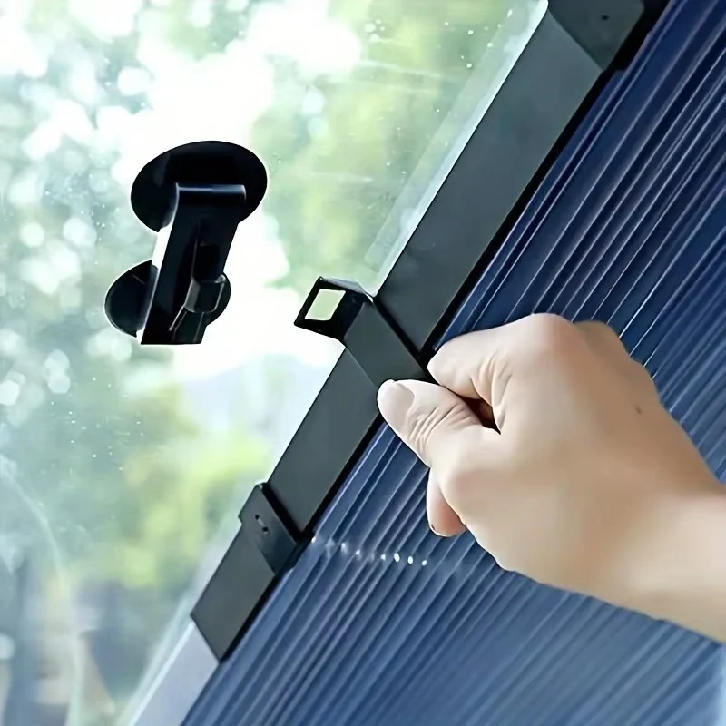 Car Windshield Sun Shaden Retractable Design