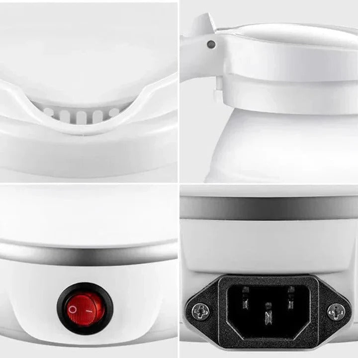 TravelMate | Portable Electric Kettle with Foldable Design for Easy Storage