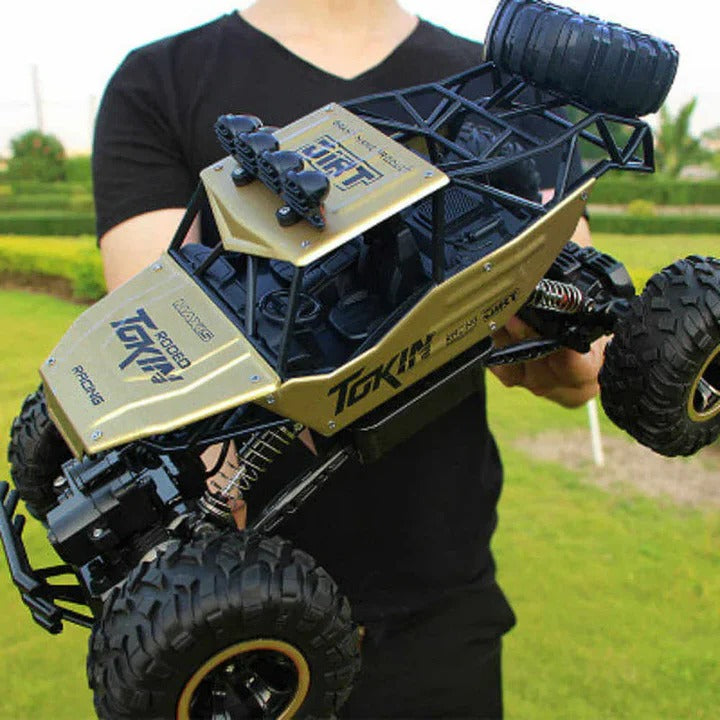 Ultimate Off-Road | RC Monster Truck with 4WD & Dual Motors | Thrilling Remote Control Fun for All Terrains