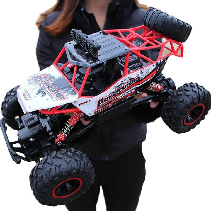 Ultimate Off-Road | RC Monster Truck with 4WD & Dual Motors | Thrilling Remote Control Fun for All Terrains