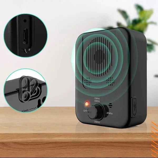 Ultrasonic Bark Control Device Adjustable Frequency Trainer