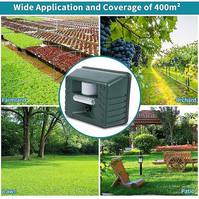 Ultrasonic Bird Device Solar Motion Sensor Unit