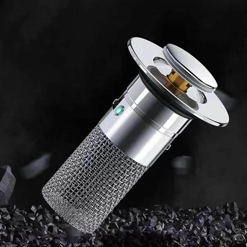 Universal Sink Stopper | Press-to-Seal Drain Plug with Built-in Strainer for Effortless Kitchen and Bathroom Use