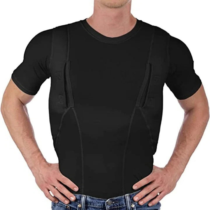 Men’s Long Sleeve Compression Shirt Utility Design