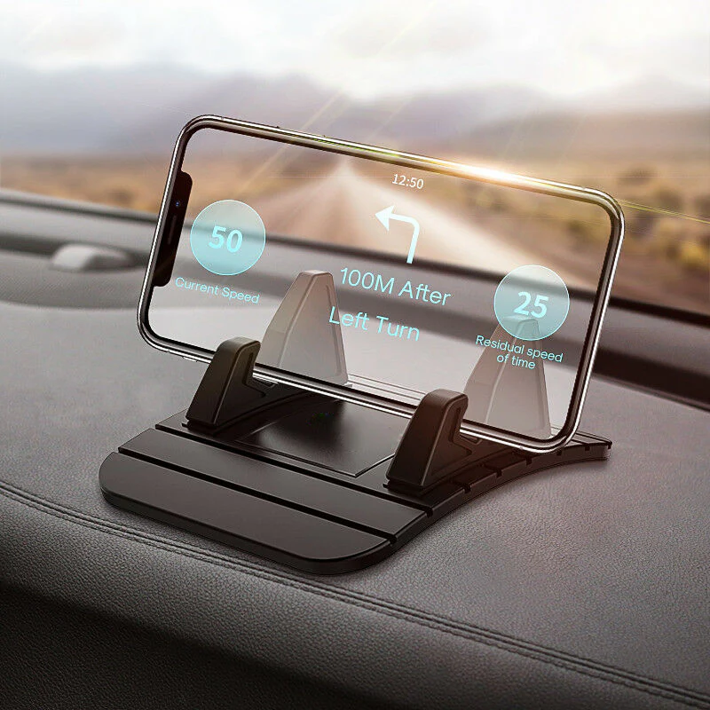 Car Phone Holder Silicone Dashboard Mount