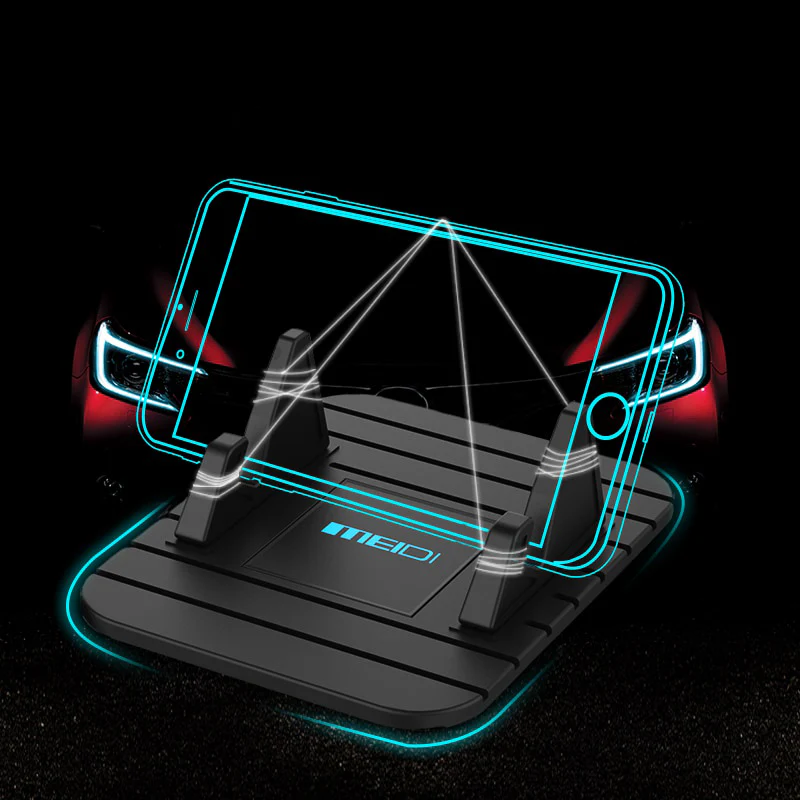 Car Phone Holder Silicone Dashboard Mount
